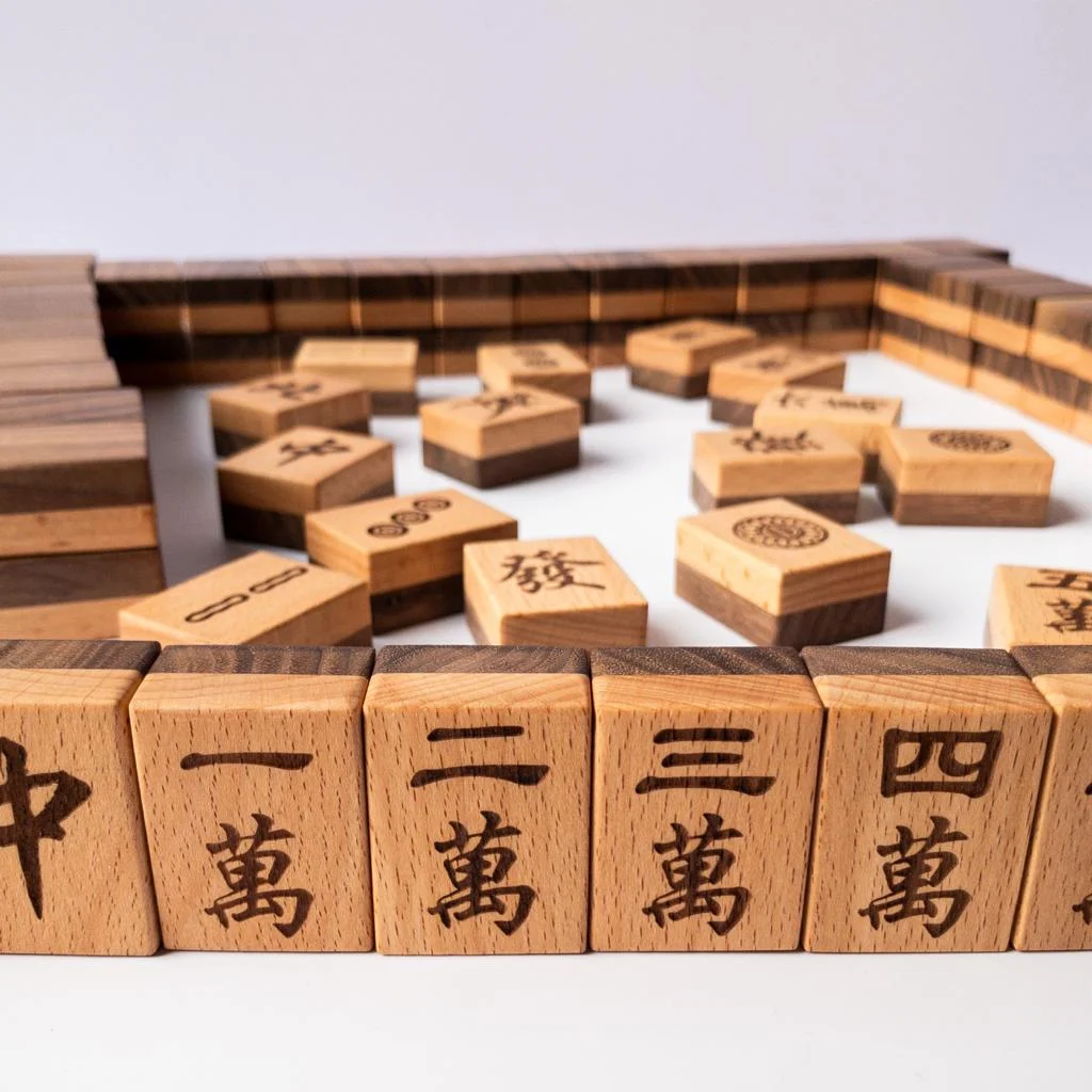 手工木製麻雀 - Image 4