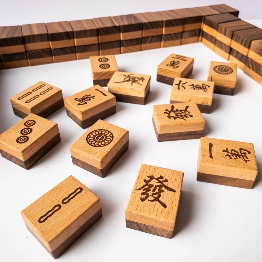 手工木製麻雀 - Image 3